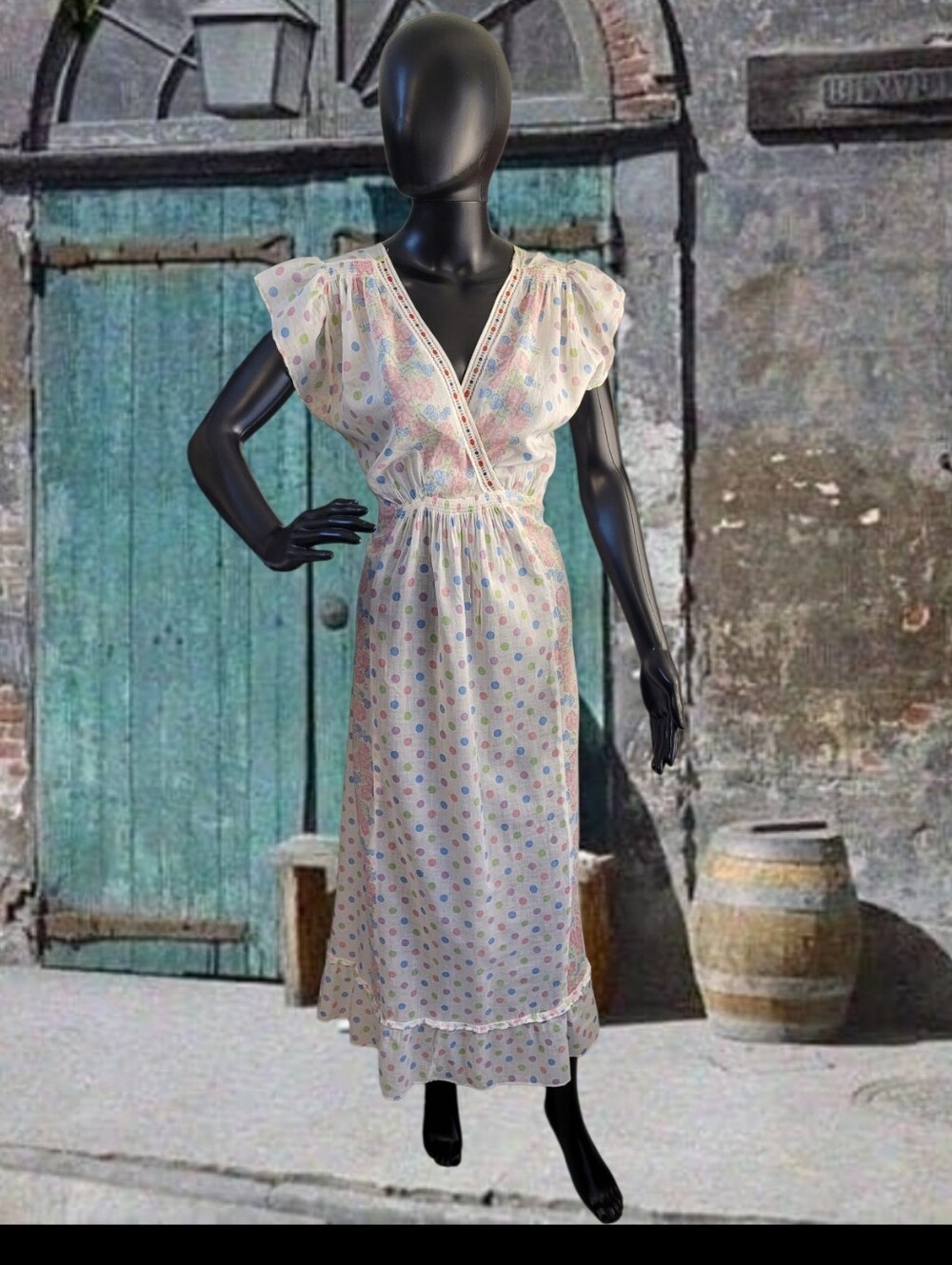 1930s Floursack Dress